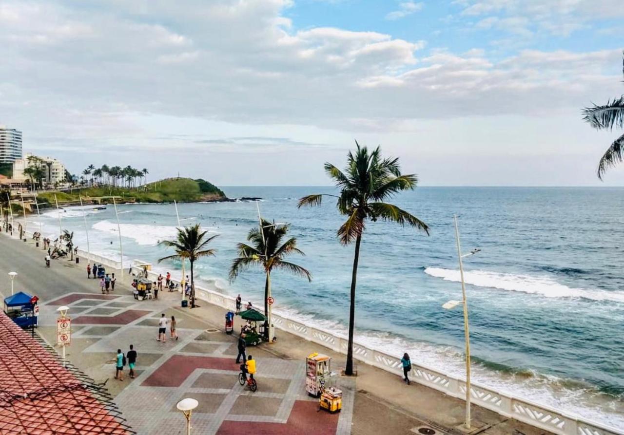 Belissimo Flat Direto Na Praia Da Barra - Flat Beira Mar No Circuito Do Carnaval 살바도르 외부 사진